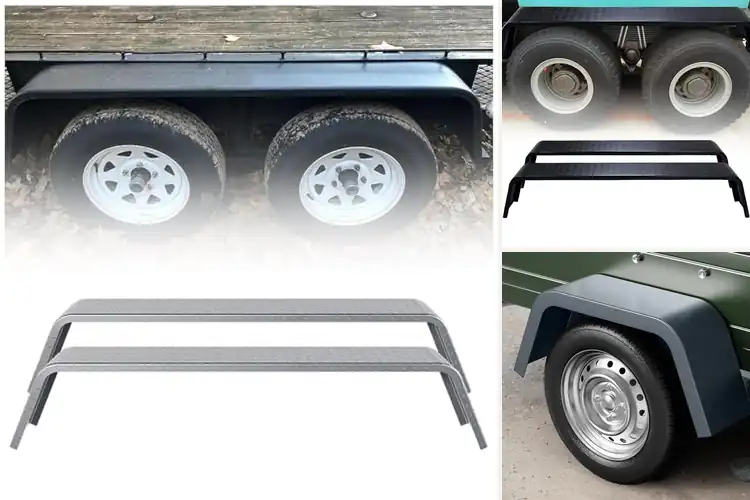 Detailed view of Best 14 Gauge Trailer Fender Durability