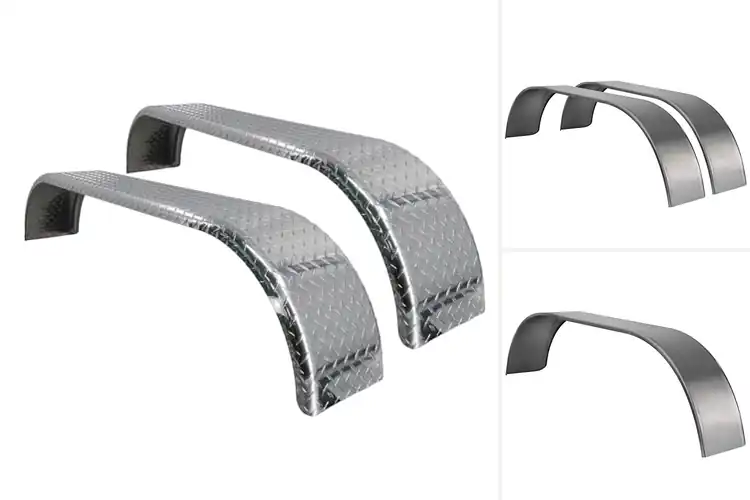 Detailed view of Best 64 Inch Long Trailer Fenders