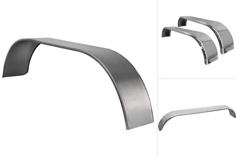 Detailed view of Best 64 Inch Trailer Fender Length