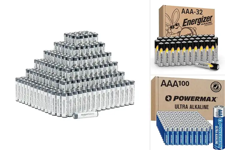 Detailed view of Best AAA Batteries Bulk Pack