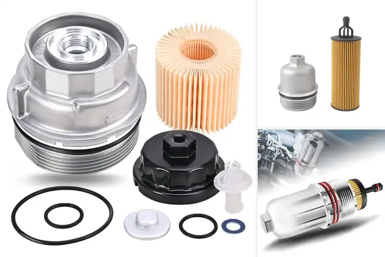 Detailed view of Best Aluminum Oil Filter Caps