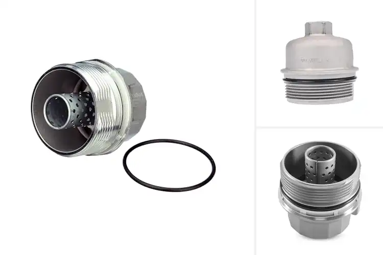 Detailed view of Best Aluminum Oil Filter Cover Cap