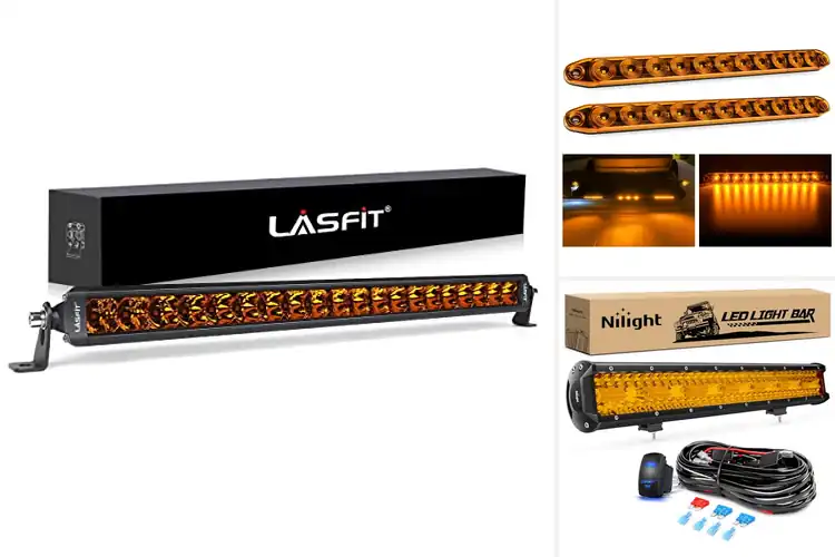 Detailed view of Best Amber LED Bars