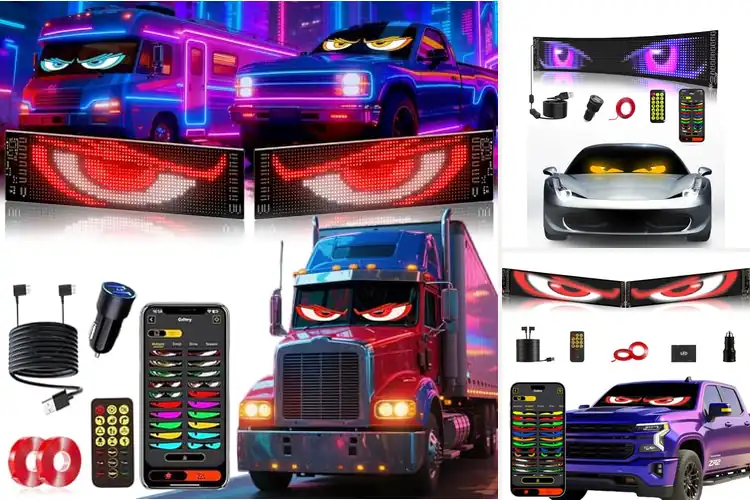 Detailed view of Upgrade Your Ride with Best Animated LED Eyes