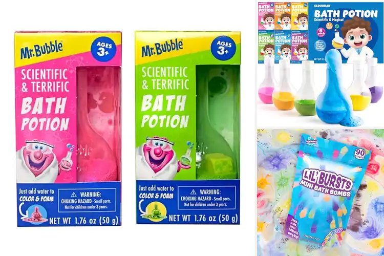 Detailed view of Best Bath Bomb Potions: 10 Magical Bath Adventures