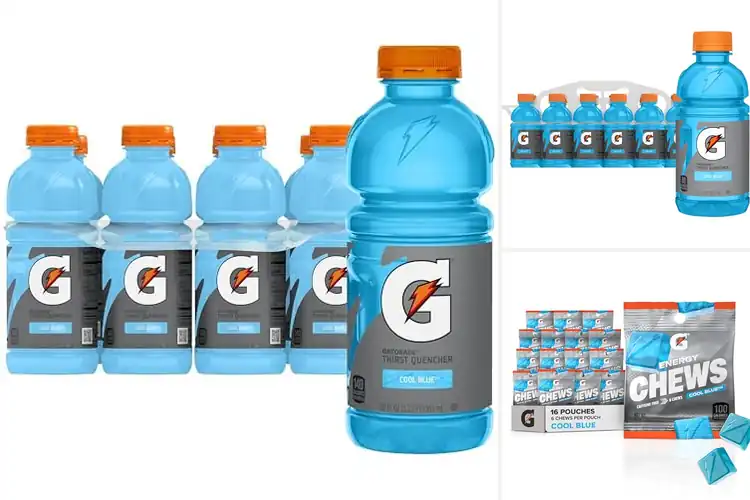 Detailed view of Best Cool Blue Gatorade Flavor Choices