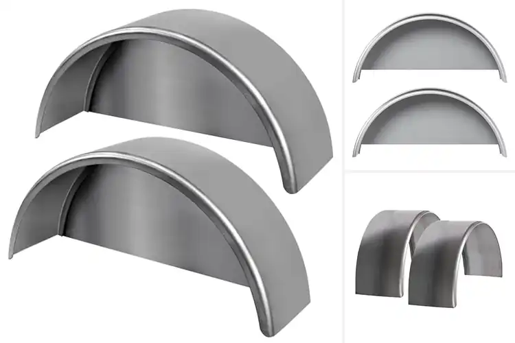 Detailed view of Best Durable Steel Trailer Fenders