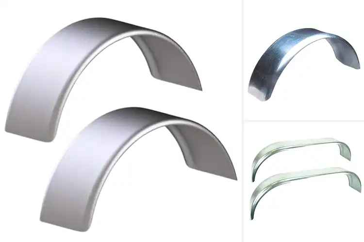 Detailed view of Best Galvanized Steel Trailer Fender