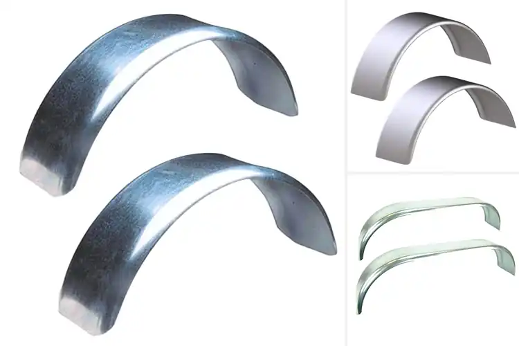 Detailed view of Best Galvanized Steel Trailer Fenders