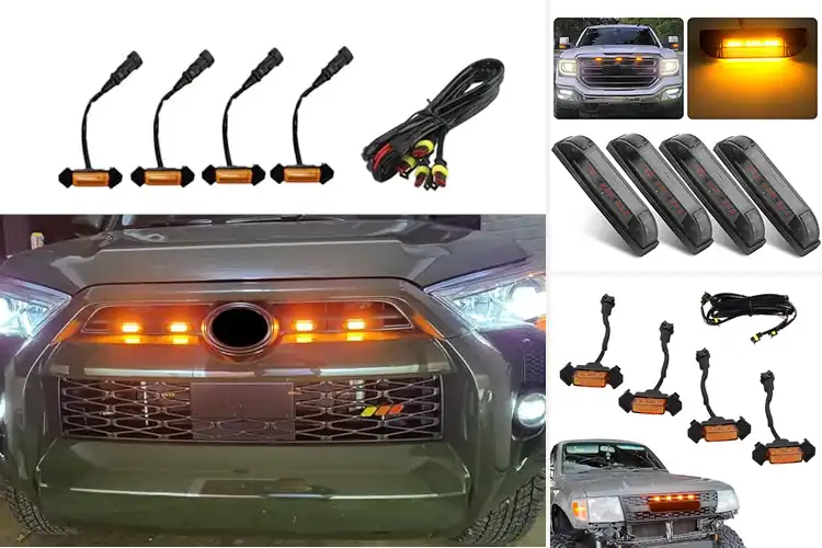 Detailed view of Best Grille Lights: Upgrade Your Ride’s Style & Safety Now