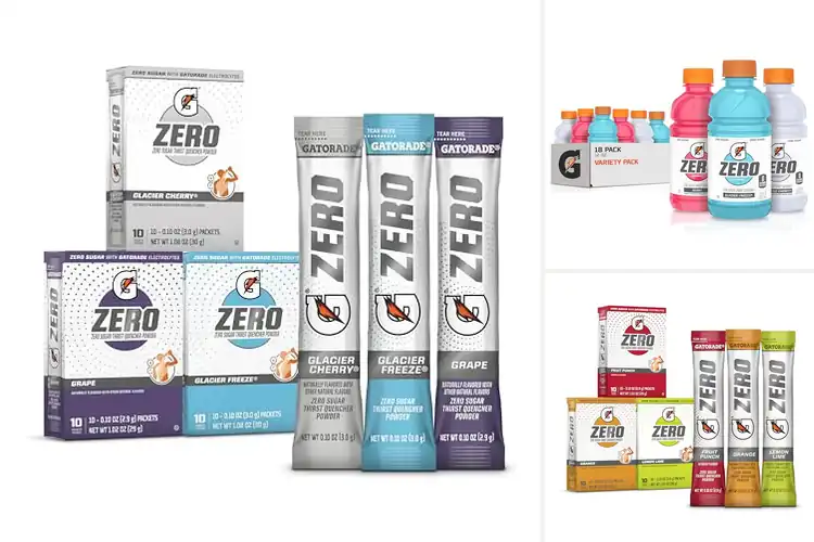 Detailed view of Best Hydration Gatorade Zero Pack