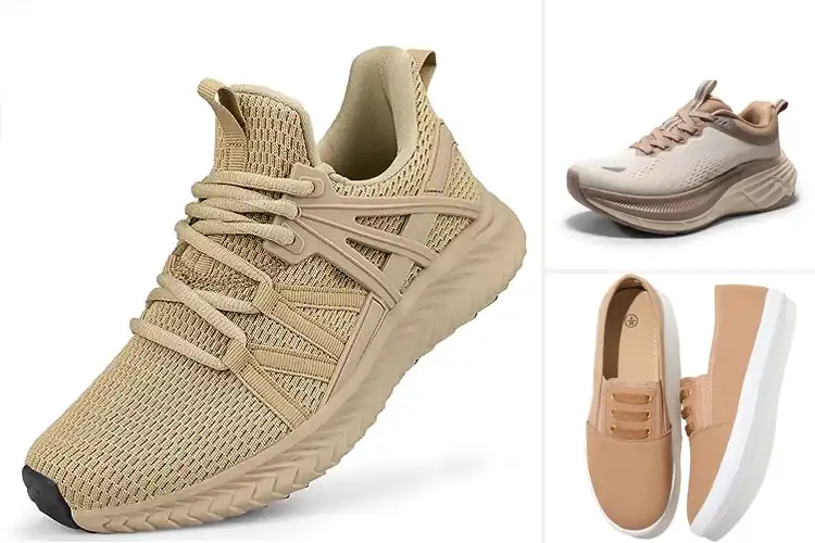 Detailed view of Best Khaki Sneakers