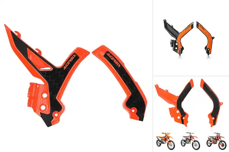 Detailed view of Best KTM Frame Guards