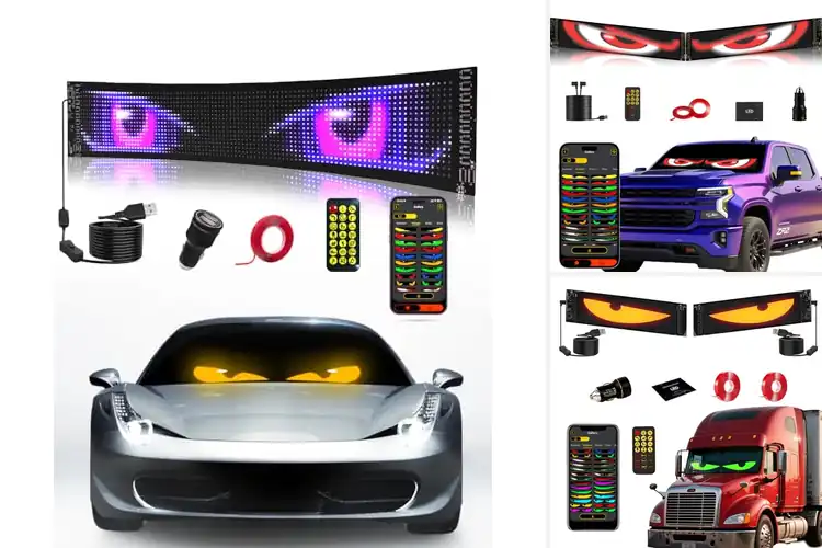 Detailed view of Best Led Eyes for Windshields