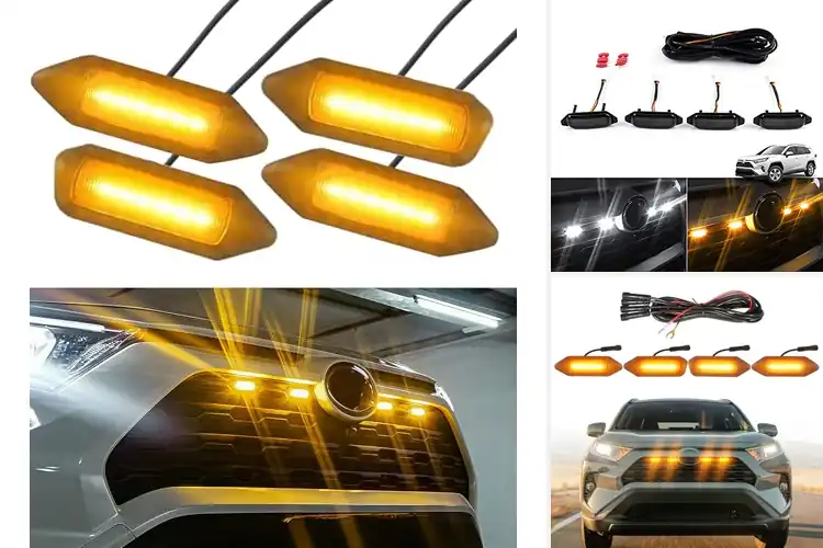 Detailed view of Best LED Grille Lights for RAV4
