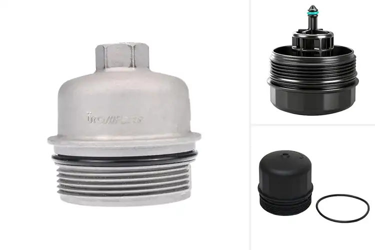 Detailed view of Best OE Sized Oil Filter Cover Bolt-On Fit
