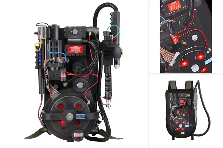 Detailed view of Best Proton Pack Accessory Costume