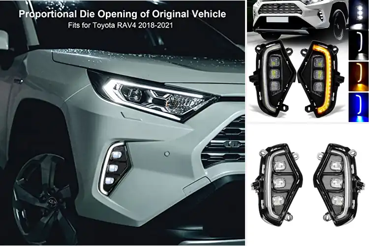 Detailed view of Best RAV4 Daytime Running Lights