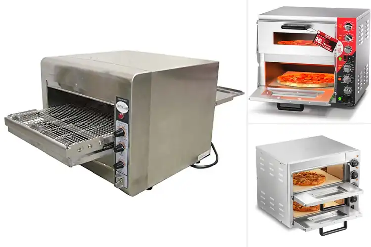 Detailed view of Best Restaurant Pizza Baking Oven For Countertop