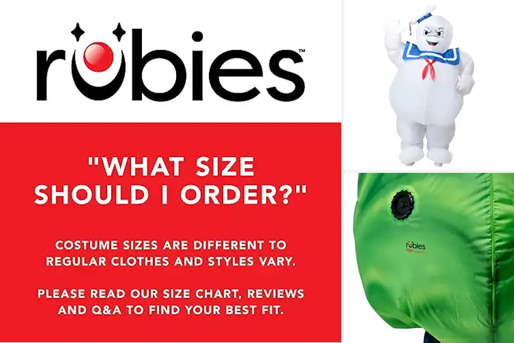 Detailed view of Best Rubies Ghostbusters Costume