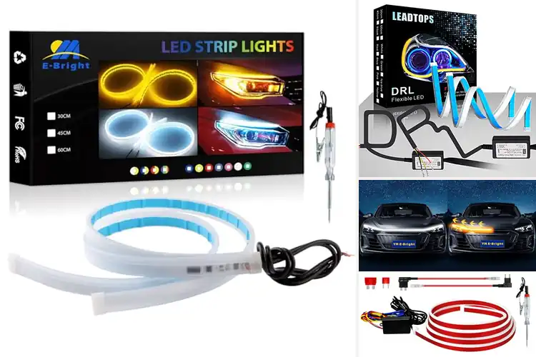 Detailed view of Best Sequential Switchback Lights : Light Up Your Ride