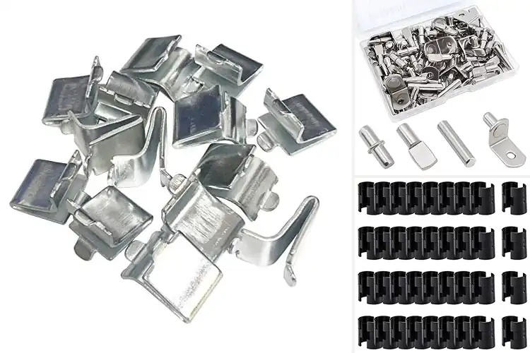 Detailed view of Best Shelf Clips: Top 10 Picks for Secure & Stable Shelving