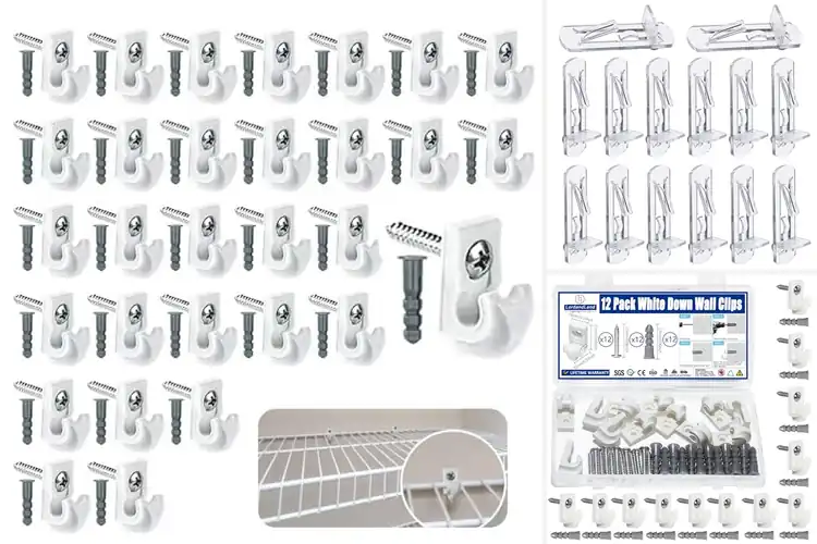 Detailed view of Best Shelf Installation Clips
