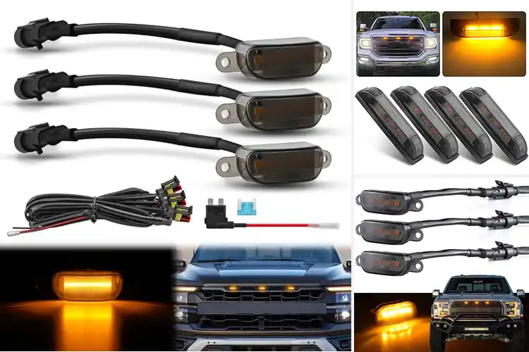Detailed view of Best Smoked Lens Grille Lights