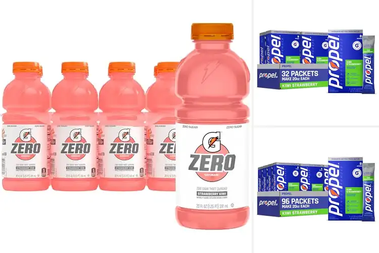 Detailed view of Best Strawberry Kiwi Gatorade Flavor Choices