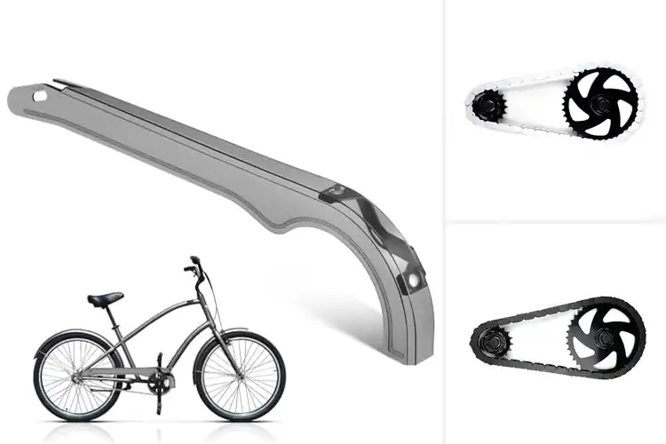 Detailed view of Best Stylish Bike Chain Covers