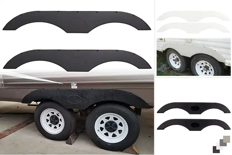 Detailed view of Best Tandem Axle Fender for RV