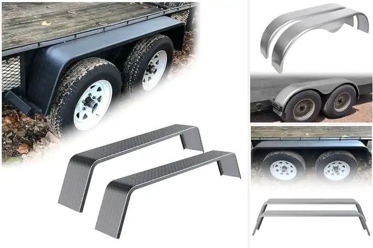 Detailed view of Best Tandem Axle Fenders