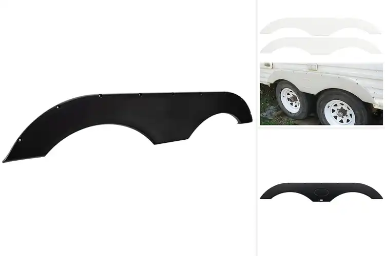 Detailed view of Best Tandem RV Fenders