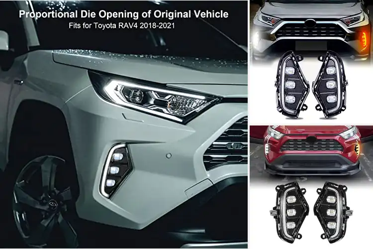 Detailed view of Best Toyota RAV4 Daytime Running Lights