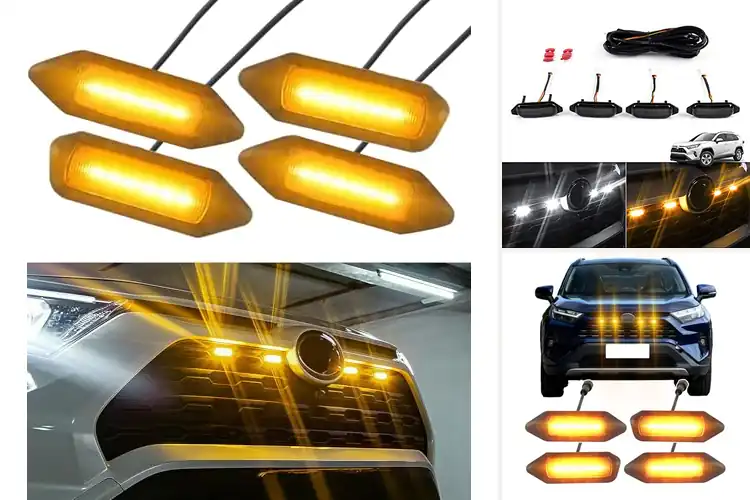Detailed view of Best Toyota RAV4 Grille Lights