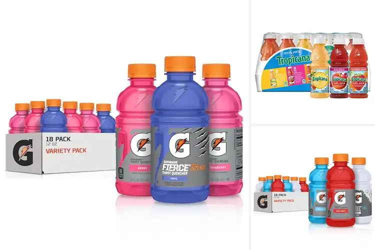 Detailed view of Best Variety Drink Packs