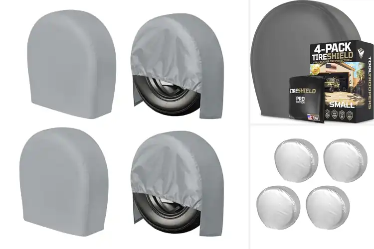 Detailed view of Best Weather Resistant Tire Covers