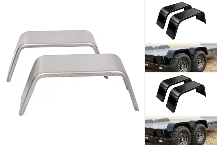 Detailed view of Best Weld-On Trailer Fender